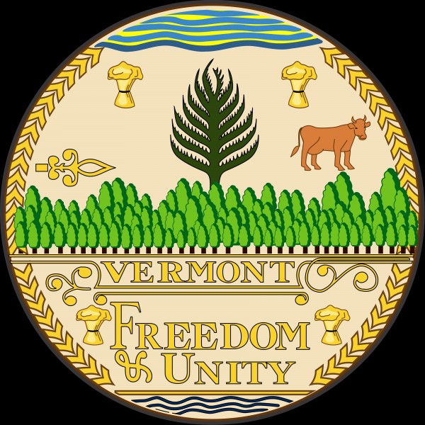 Vermont Great Seal by Fun With Flags